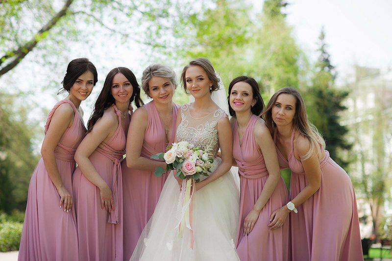 Платья для подружек невесты: правила и фото — ladywow