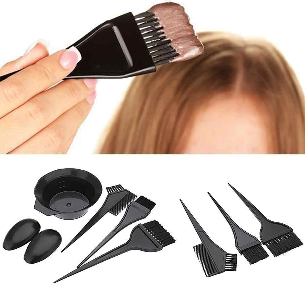 Окрашивание волос: пошаговые техники
