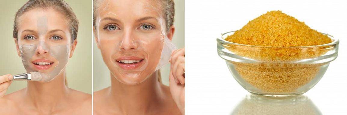 Маска для лица с желатином от морщин: 10 рецептов