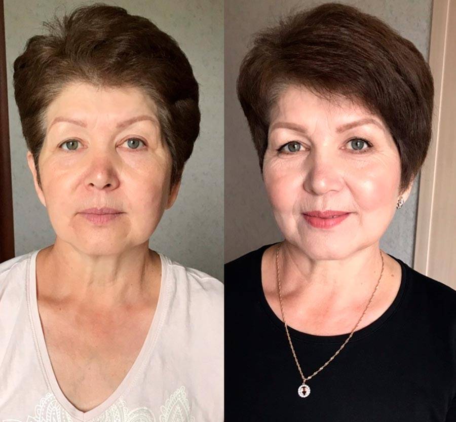 Лифтинг макияж для женщин после 50 - 55 лет