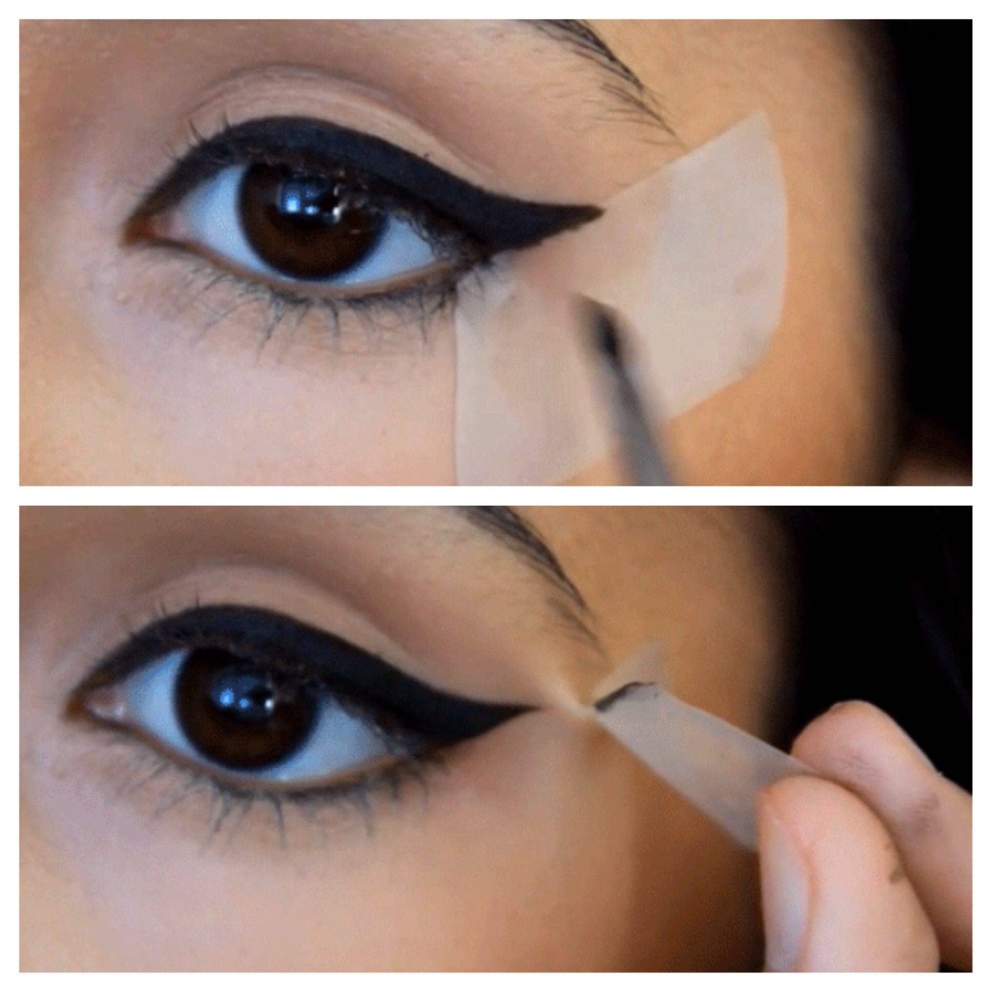 Как нарисовать стрелки на глазах? 13 невероятно простых инструкций с пошаговыми фото, как сделать стрелки на глазах для начинающих