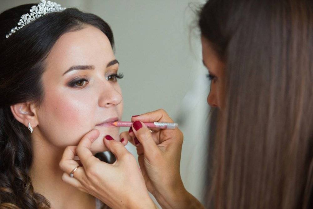 Современный свадебный макияж