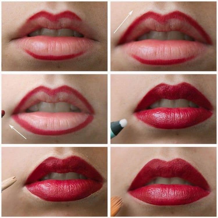 Как правильно красить губы красной помадой. учимся у визажистов! | women's talk