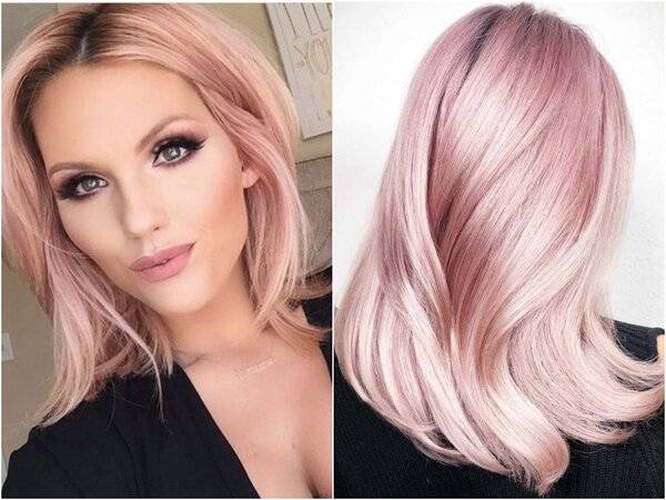 Розовая краска для волос: 10 модных оттенков и красок для волос