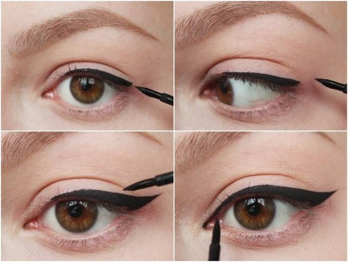Как красиво сделать стрелки на глазах карандашом: инструкция для начинающих