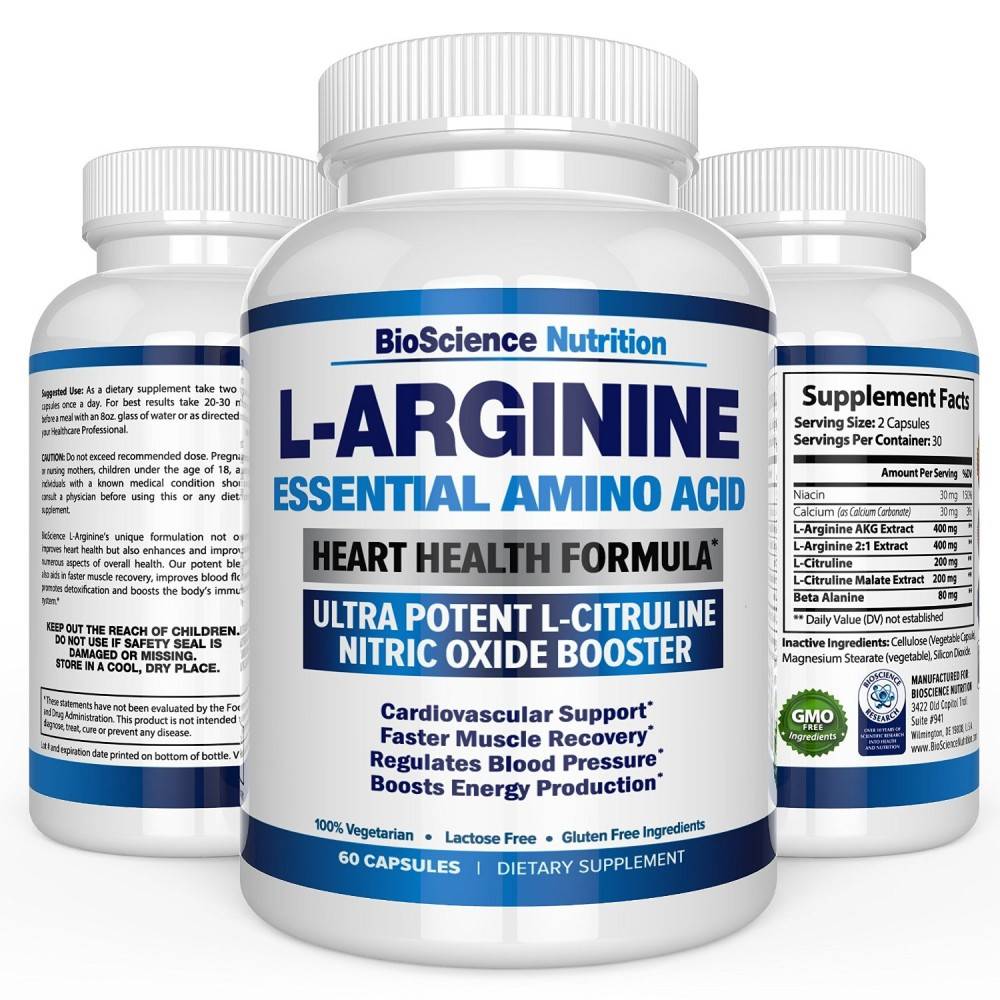 L-аргинин - инструкция по применению , польза и вред для мужчин и женщин