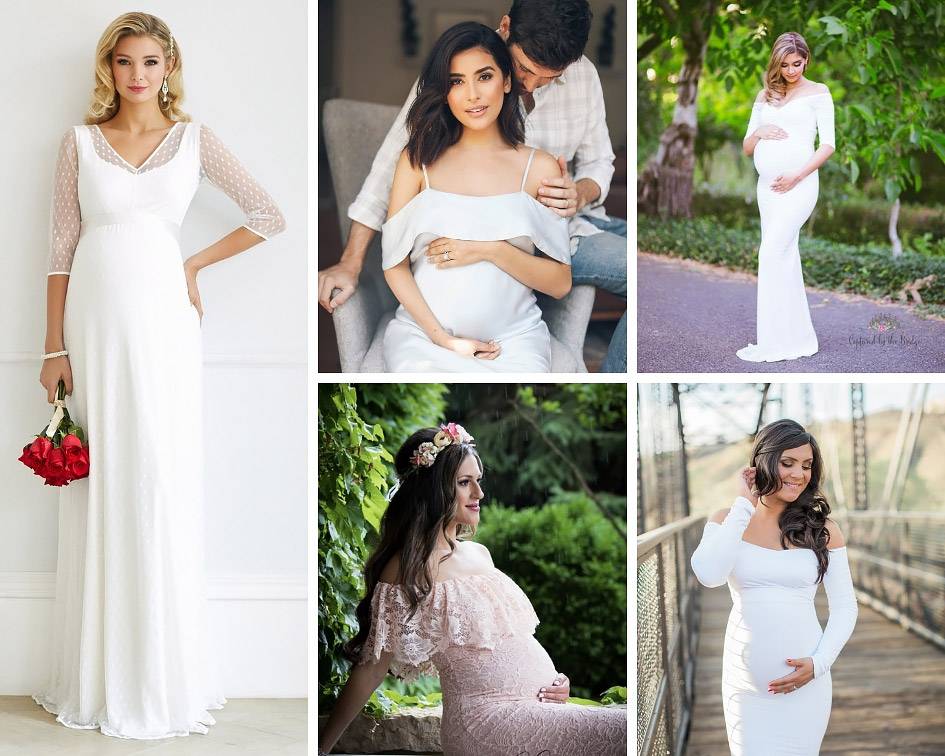 7 советов, как выбрать свадебное платье для беременной невесты
