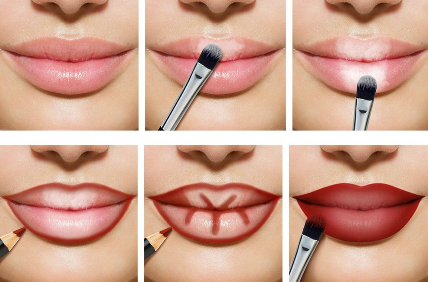Как визуально увеличивать губы? средства для макияжа губ :: syl.ru