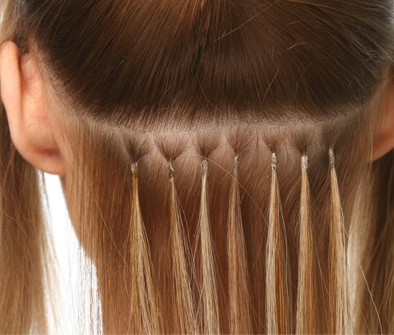 Горячее итальянское наращивание волос: технология