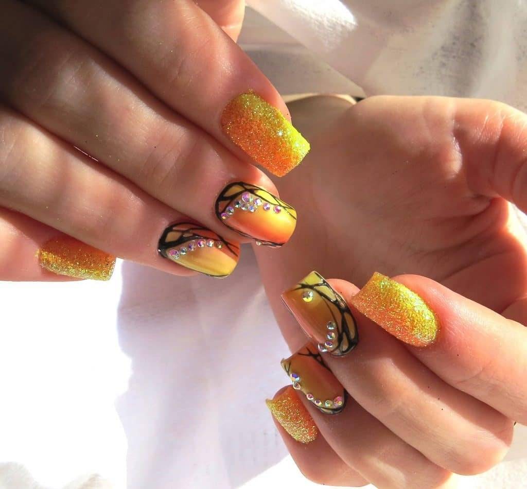 Маникюр осень 2021 на короткие ногти. более 100 фото модного дизайна ногтей | volosomanjaki.com