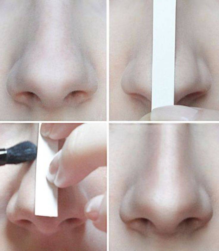 Как сделать макияж носа: контуринг носа. как уменьшить нос в домашних условиях: уменьшение крыльев, кончика, скрытие горбинки. макияж для маленьких глаз и большого носа
