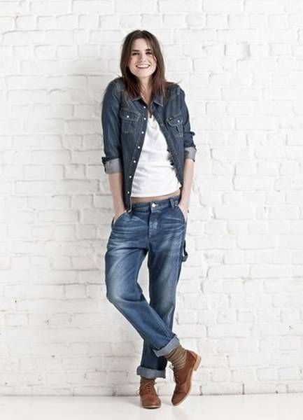 Укороченные джинсы: как подобрать для себя, с чем носить. фото