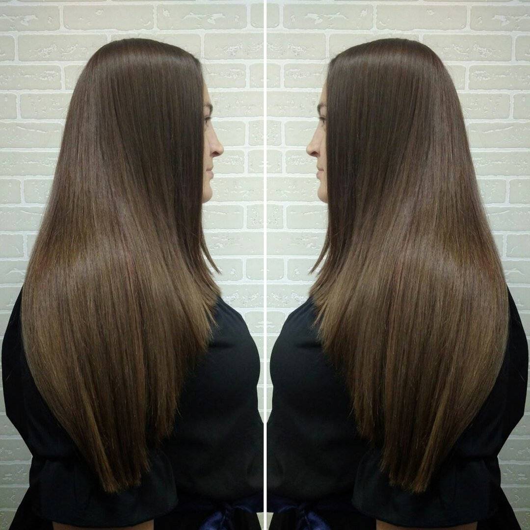 Как выглядит ламинирование волос до и после фото