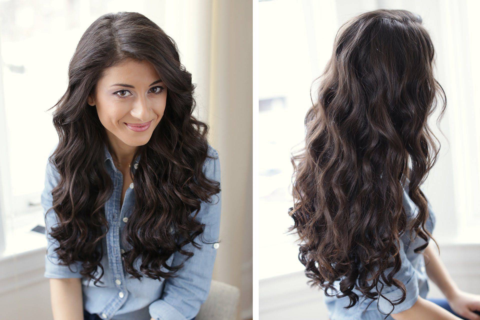 Укладка на длинные волосы - простые, но красивые идеи (100 фото)