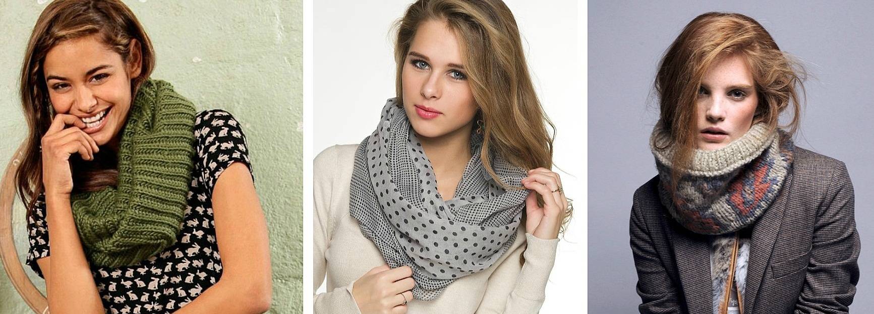 Снуд - труба или шарф-хомут - как правильно носить