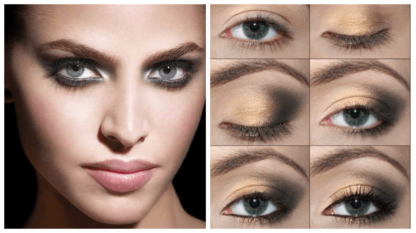 Модный макияж для карих глаз: все секреты! (120 фото)