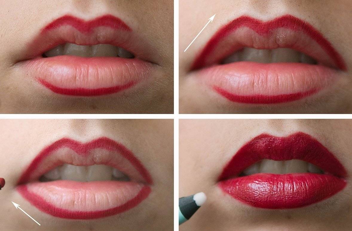 Как правильно наносить/красить матовую помаду на губы
