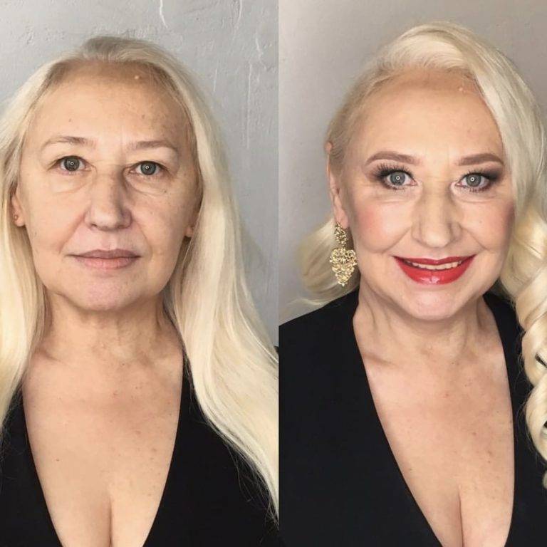 Омолаживающий макияж после 50 лет