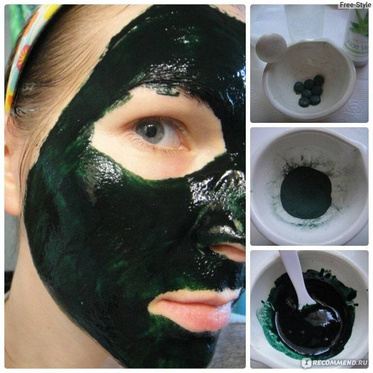 Как сделать маску со спирулиной в домашних условиях: рецепты для разных типов кожи