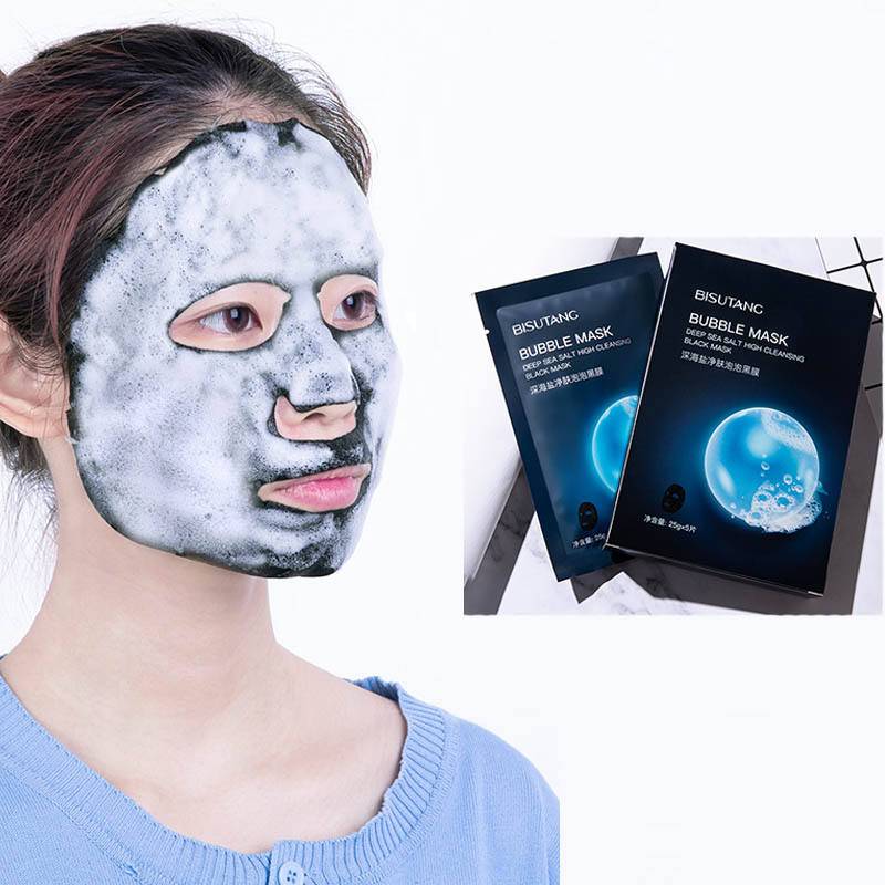 Пузырьковые маски для лица и как ими пользоваться