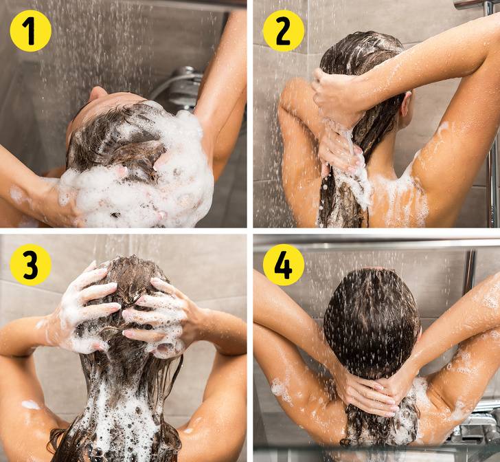 Как часто следует мыть голову в  зависимости от типа волос