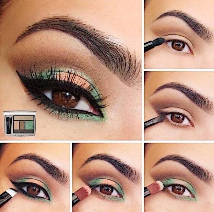Вечерний макияж для зеленых глаз | naemi - красота, стиль, креативные идеи