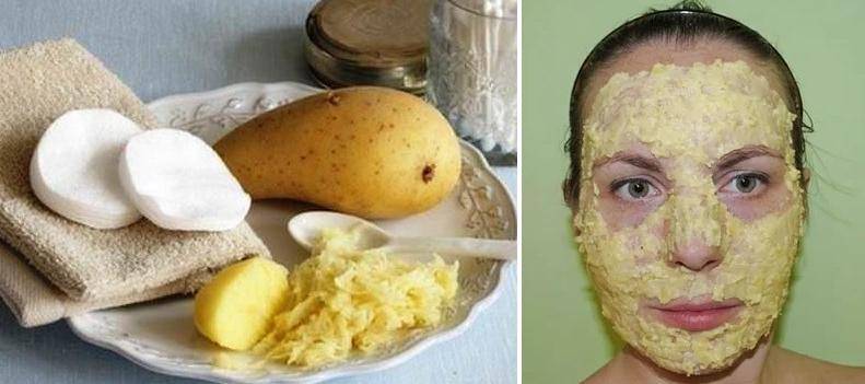 Простые и полезные маски из сырого картофеля для лица и кожи вокруг глаз