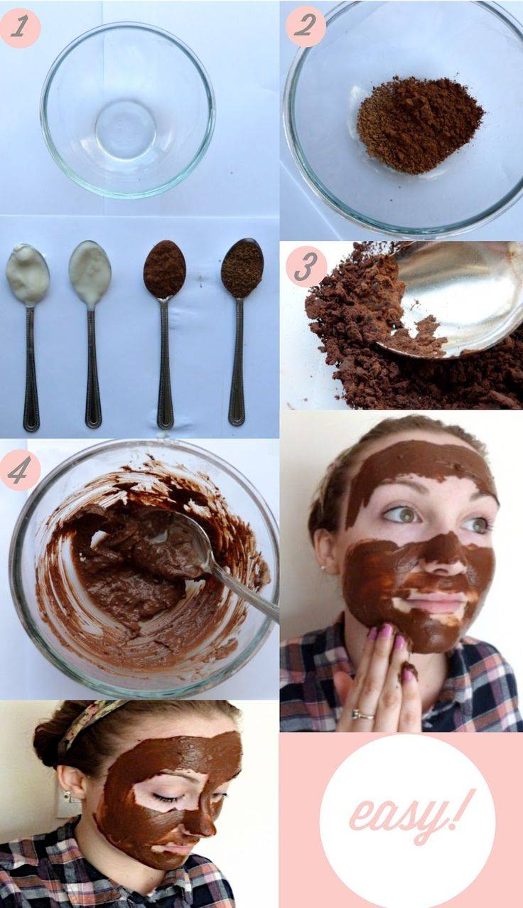 Как сделать шоколадную маску для лица?