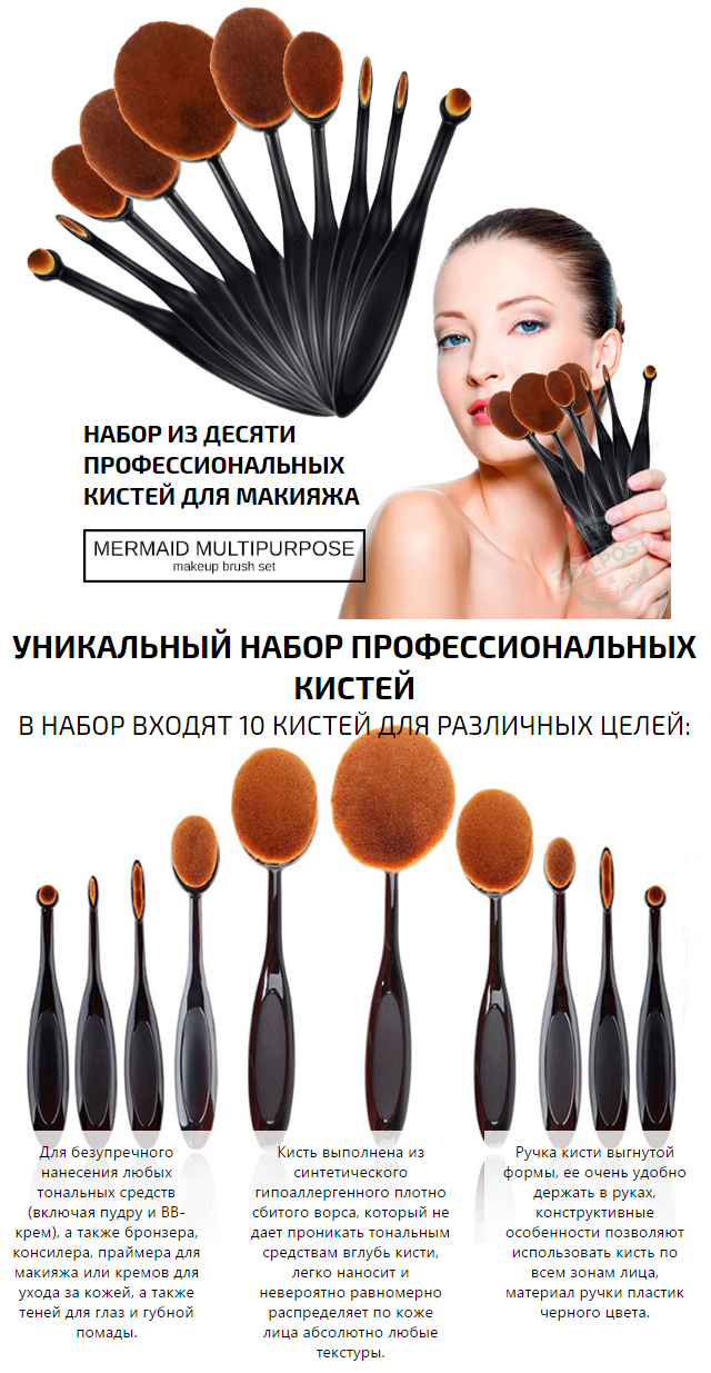 Кисти для макияжа: какая для чего нужна - beauty hub