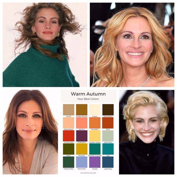 Цветотипы внешности – осень (фото и характеристики). изучаем модные тенденции для женщин цветотипа «осень»: волосы, одежда, макияж