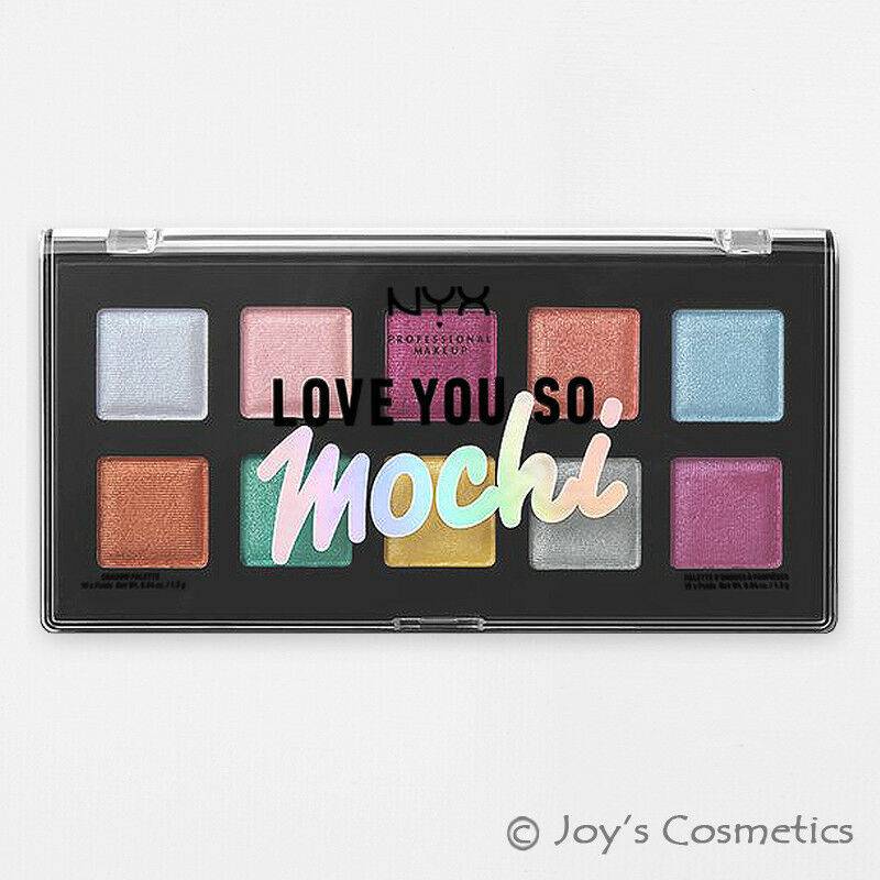 Обзор хайлайтеров love you so mochi highlighting palette от nyx