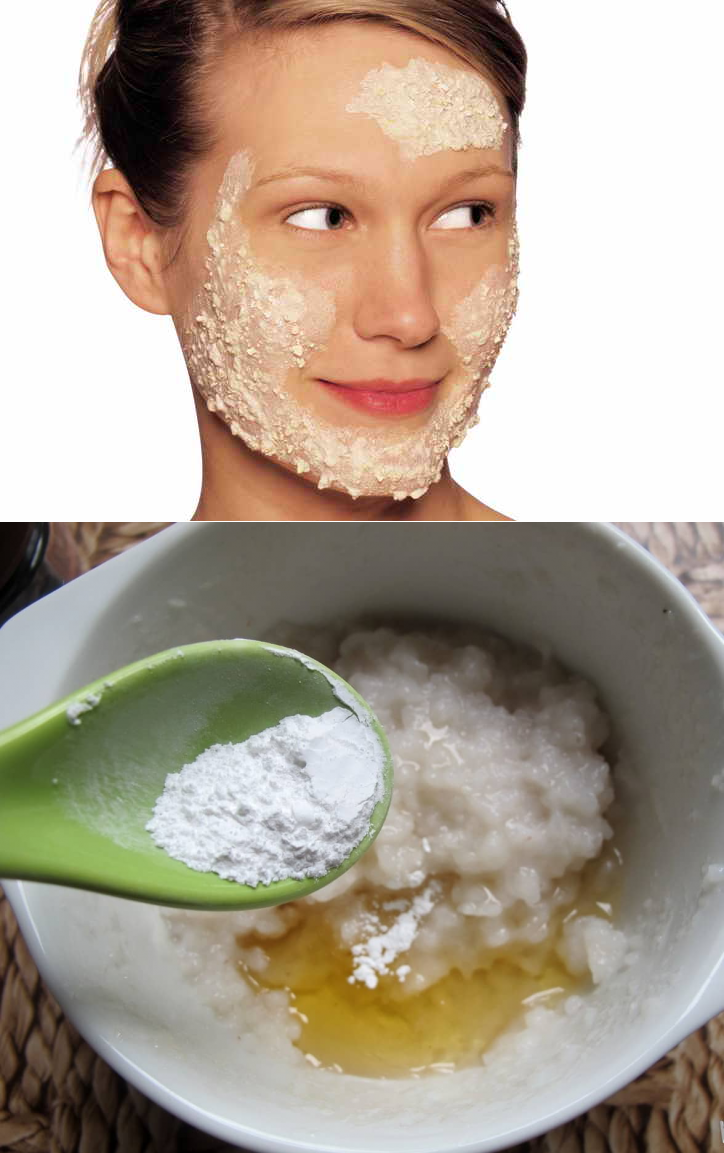 Маска для кожи лица из риса