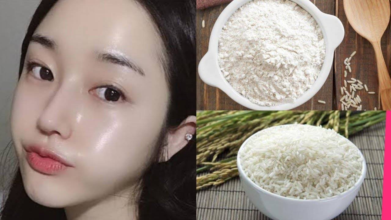 11 рисовых масок для лица омолаживающая с мукой от морщин, из вареного риса и отвара