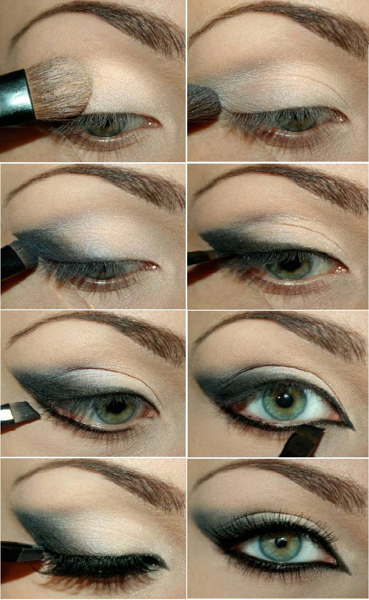 Как сделать вечерний макияж для зеленых глаз?