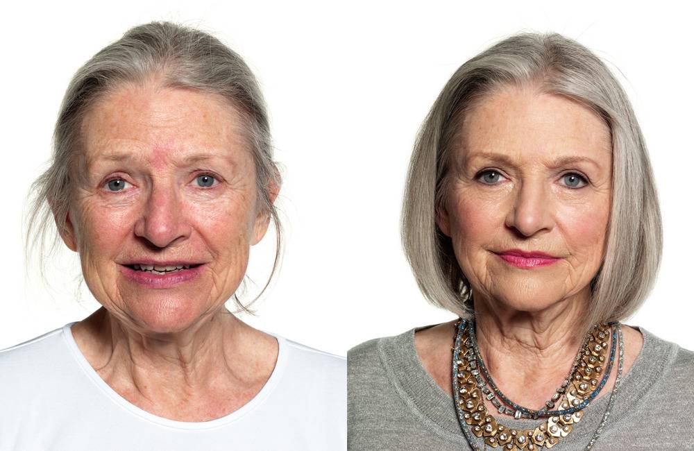 ? макияж для женщин после 60 - 65 лет: фото, ⏰ пошаговое видео