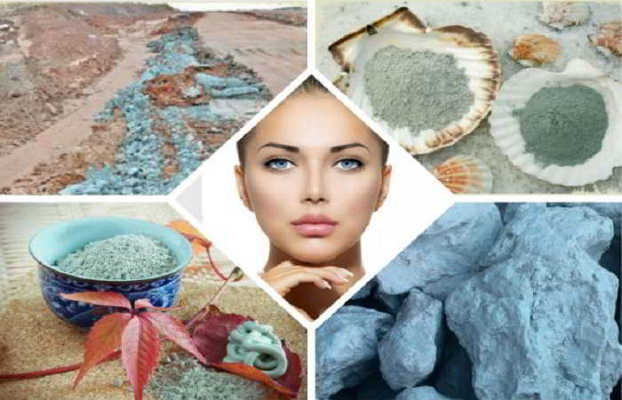 Голубая глина для лица: полезные свойства и применение, рецепты масок