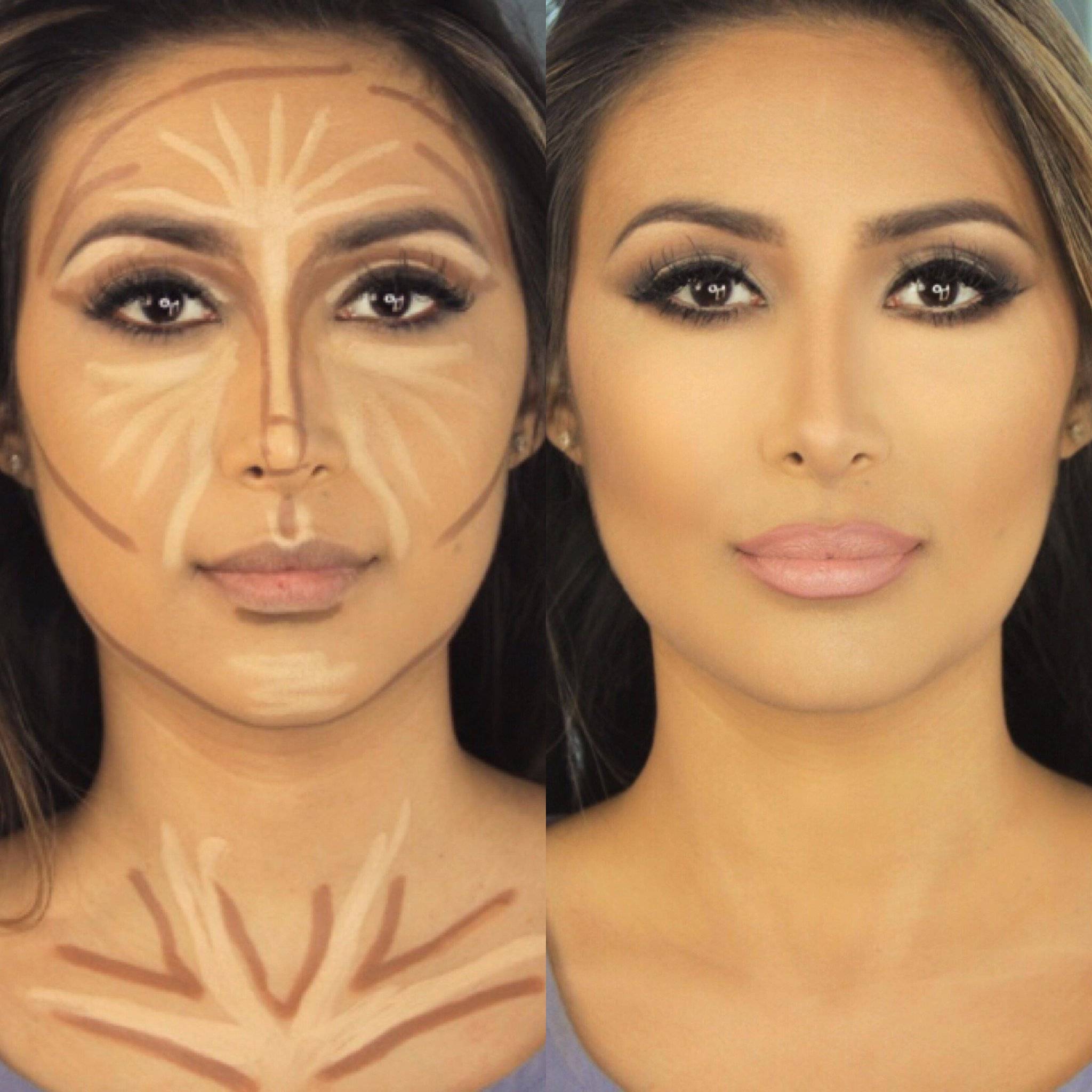 Контурирование носа. как с помощью макияжа визуально уменьшить нос