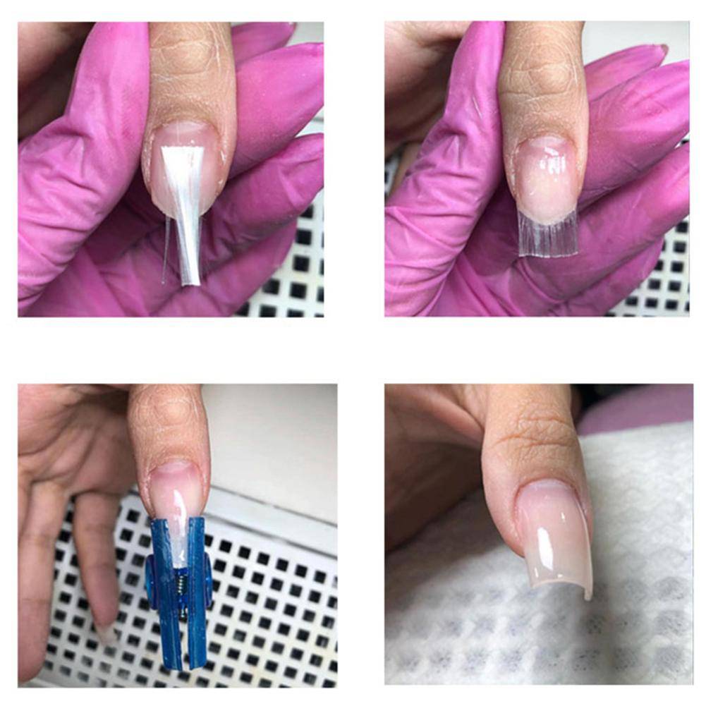 Как сделать коррекцию наращенных гелем ногтей
