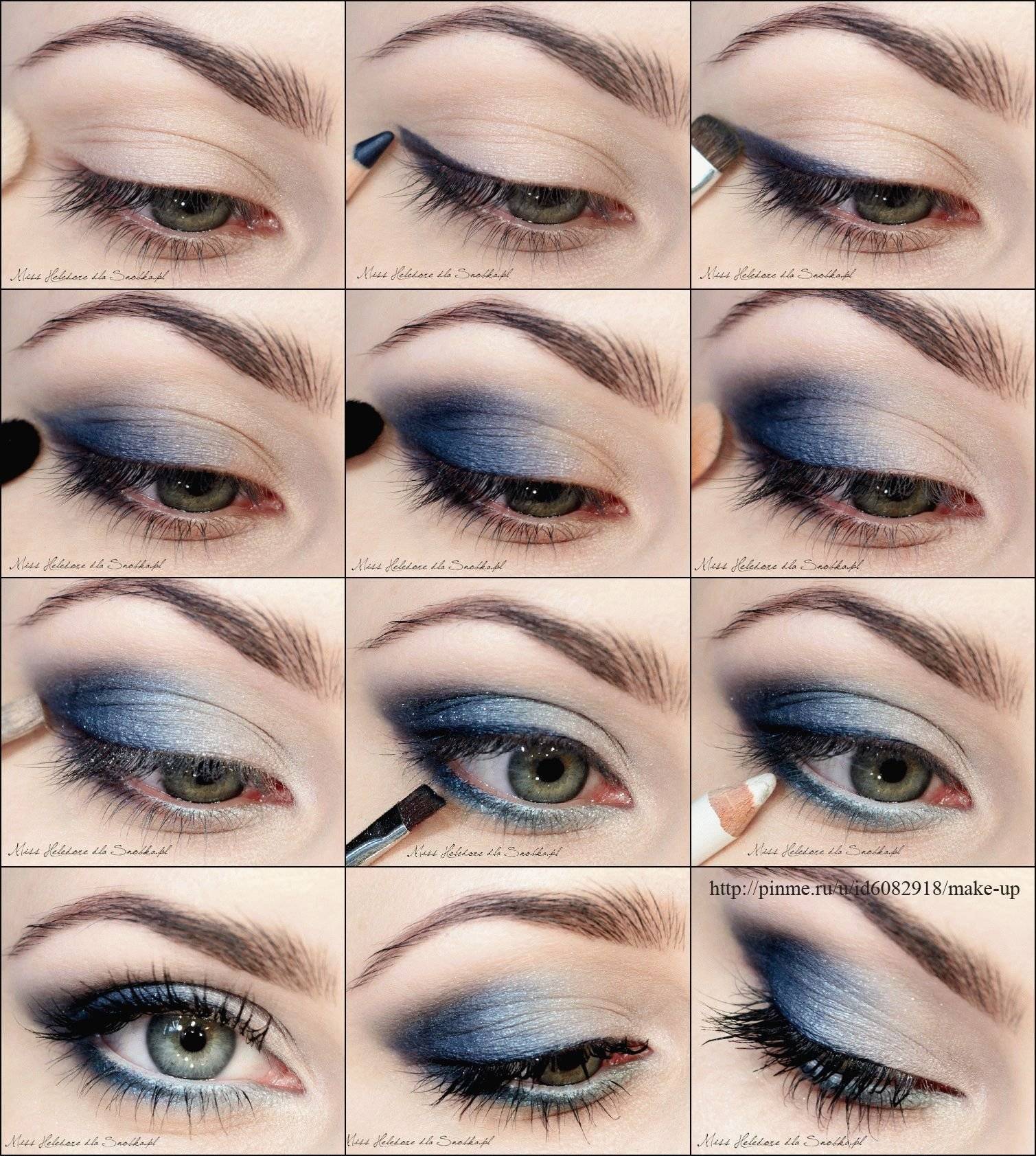 Какие тени подходят для голубых глаз, какими цветами их лучше красить | moninomama.ru
