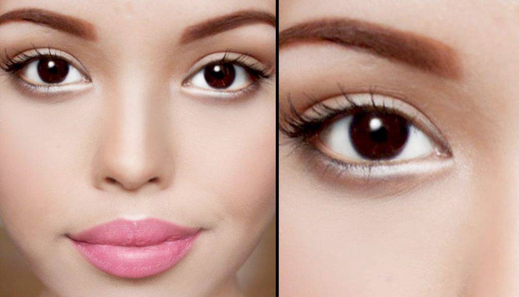 Как с помощью макияжа можно визуально увеличить глаза