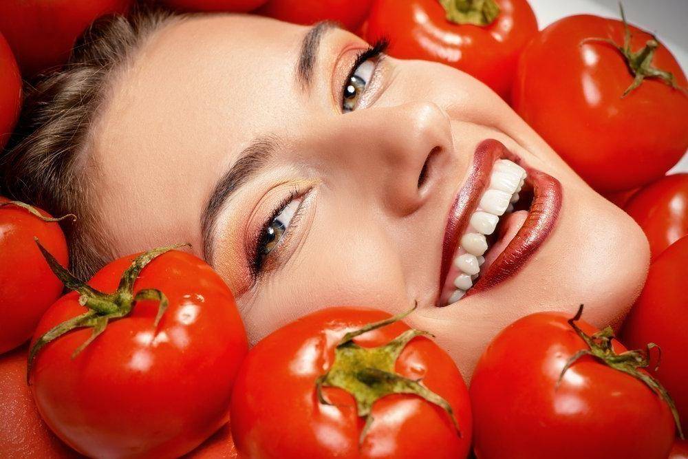 Маски из помидор для лица- польза томатов для кожи лица