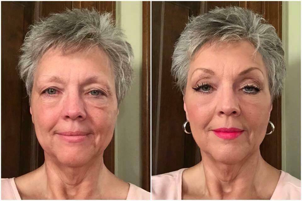 Правильный макияж, омолаживающий лицо после 40, 50 и 60 лет (с фото)