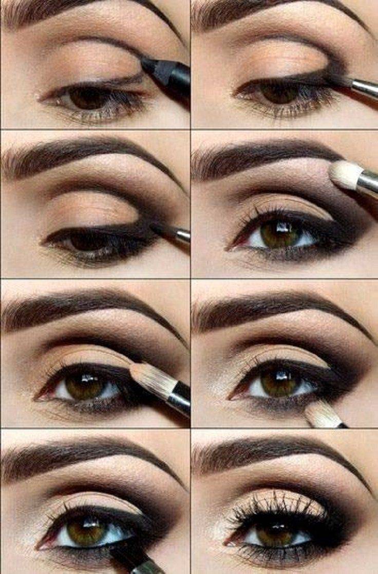 Тени на глазах: основные правила нанесания макияжа. как красить глаза: учимся правильному макияжу. учимся наносить вечерний макияж.http://mialady.ru/