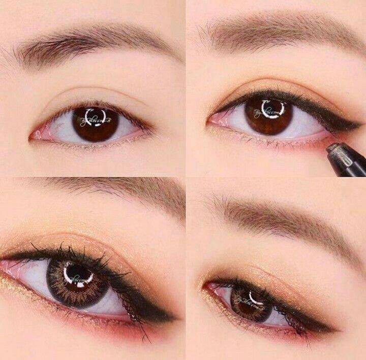 Корейский макияж: наводим фарфоровую белизну кожи и делаем глаза распахнутыми