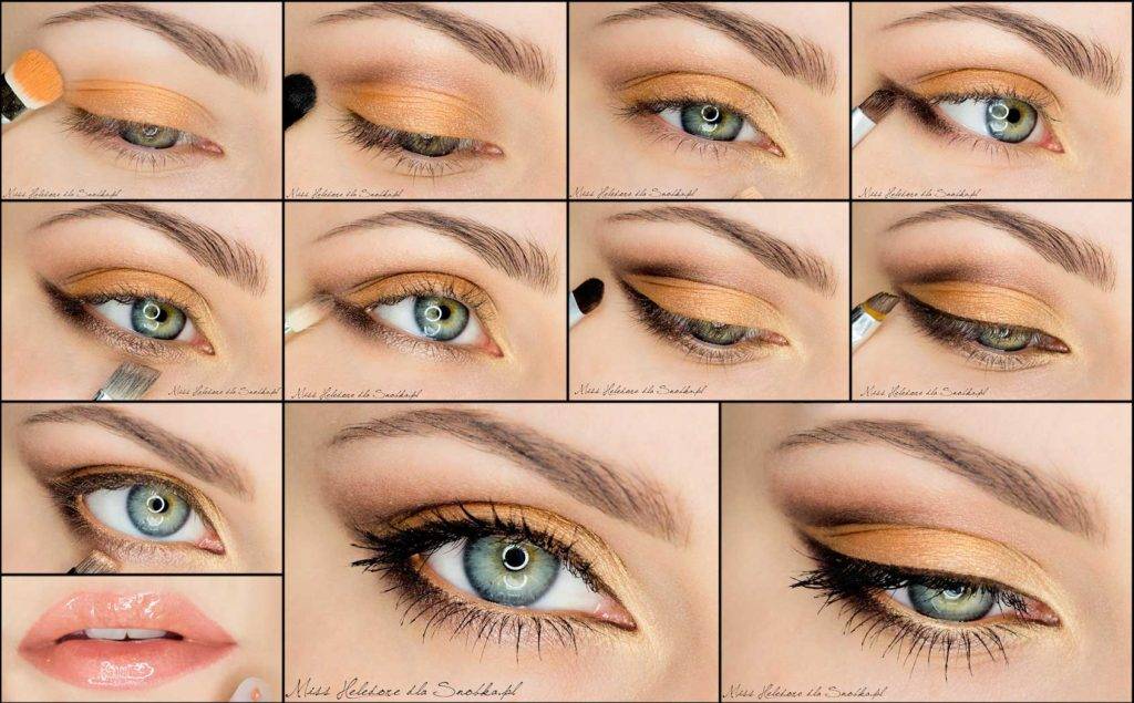 Как визуально увеличить глаза с помощью макияжа пошагово фото и видео