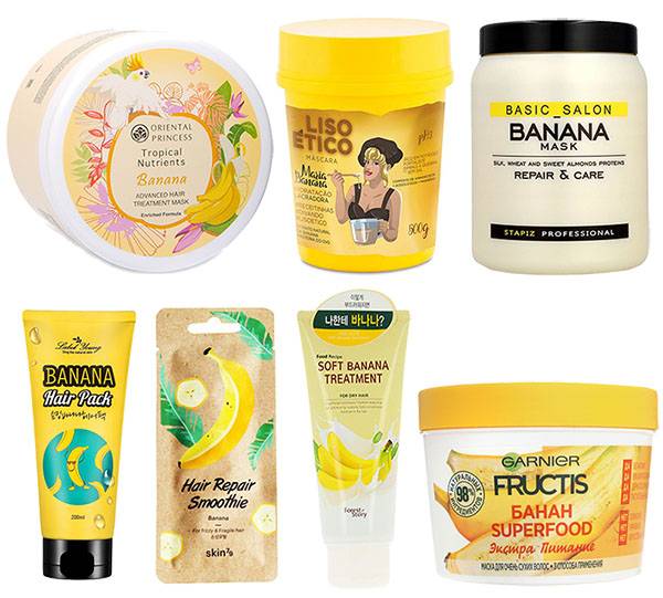 Маска для волос с бананом: 20 рецептов с разными ингредиентами
