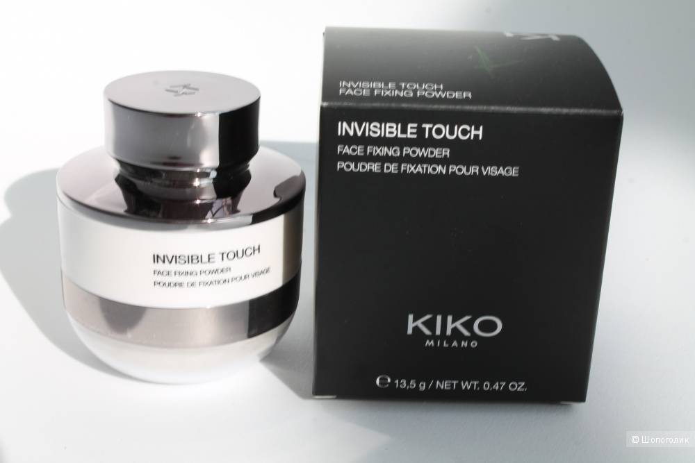 Обзор на Invisible Touch Face Fixing Powder от Kiko Milano