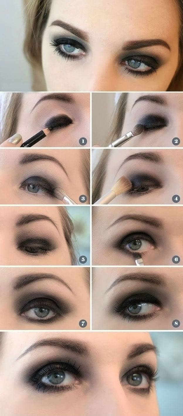 Как правильно сделать макияж для темных глаз и темных волос - пошаговые фото и видео