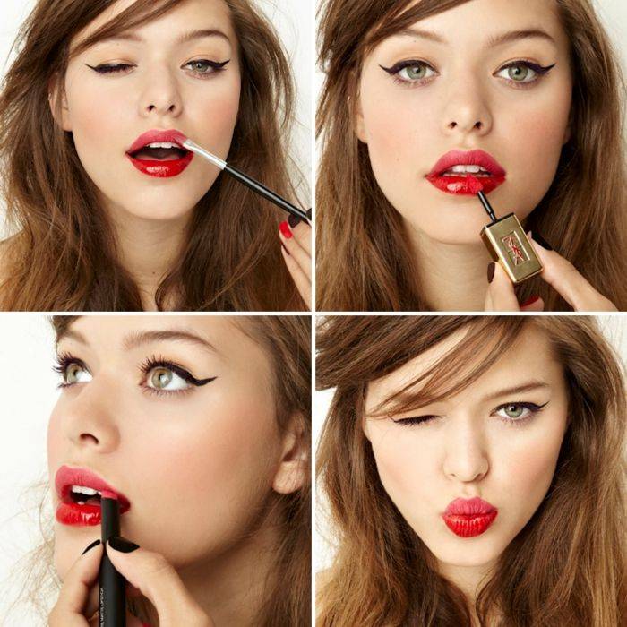 Как визуально увеличить губы: зрительное увеличение в домашних условиях с помощью макияжа, блеска, карандашей помад