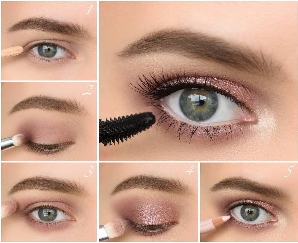 Макияж, увеличивающий глаза - 125 фото способов увеличения глаз при помощи макияжа